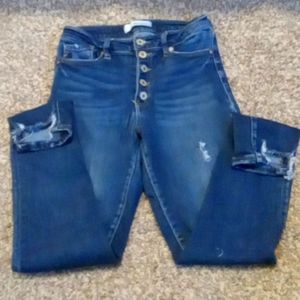 Kancan Jeans Distressed Size 9